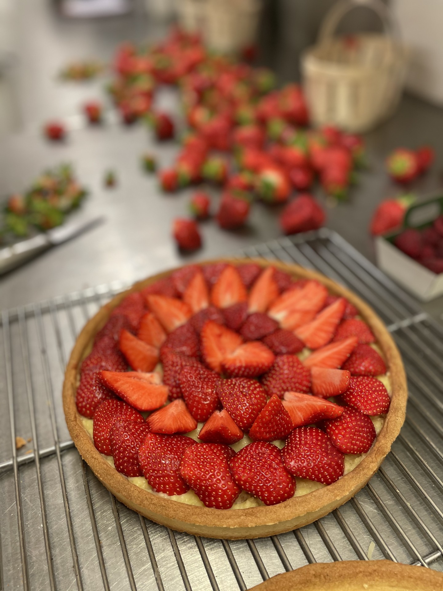 Tarte aux fraises